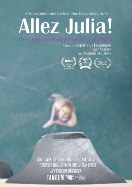 Filmposter - ALLEZ JULIA! - Nanouk Wouters - EYESBEAR FILMS